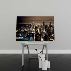 Tablou Canvas Downtown Chicago at Night