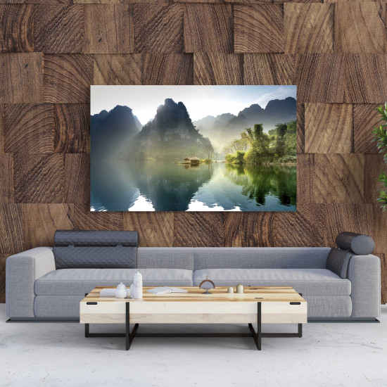 Tablou Canvas Fantastic Clouds and Sunset Sky Tablou Canvas Fantastic Clouds and Sunset Sky