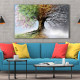 Tablou Canvas Four Season Tree Tablou Canvas Four Season Tree