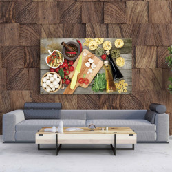 Tablou Canvas Fresh Ingredients For Cooking