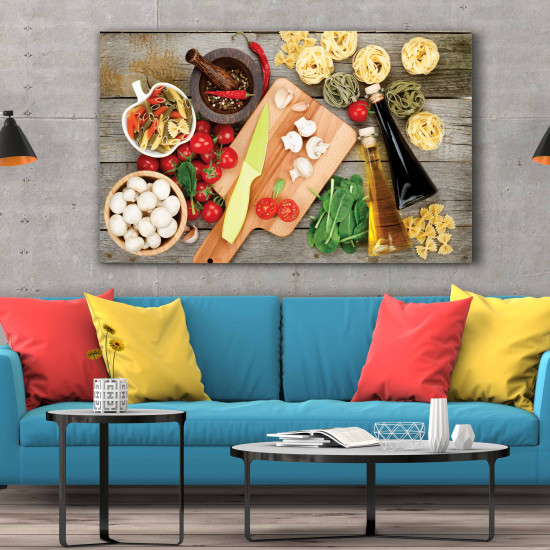 Tablou Canvas Fresh Ingredients For Cooking Tablou Canvas Fresh Ingredients For Cooking