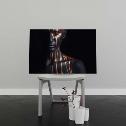 Tablou Canvas Leaking Gold Paint