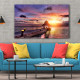 Tablou Canvas Maldives Sunset