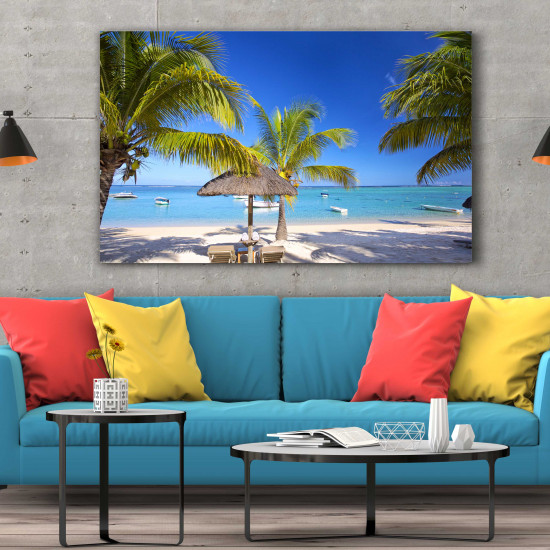 Tablou Canvas Mauritius Palm Beach Tablou Canvas Mauritius Palm Beach