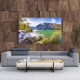 Tablou Canvas Morning on the Bohinj Lake