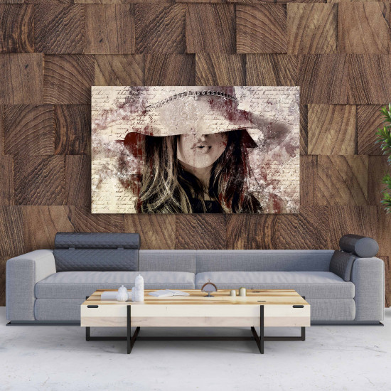 Tablou Canvas Mysterious Woman Tablou Canvas Mysterious Woman