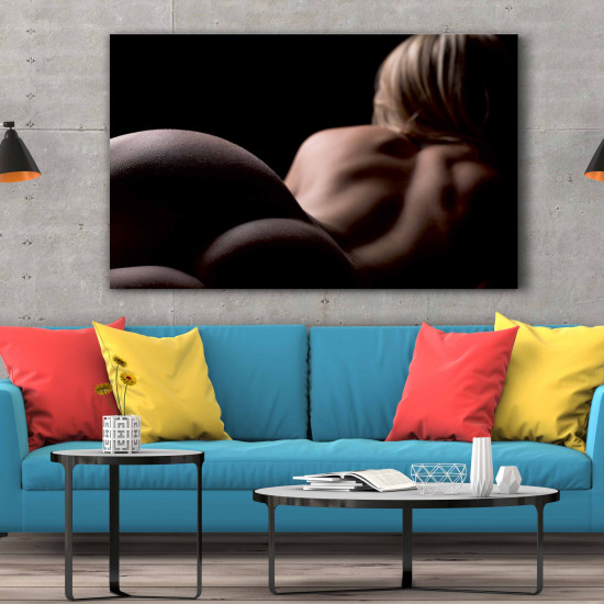 Tablou Canvas Nude Blonde Woman