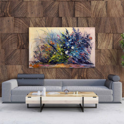 Tablou Canvas Painted Flowers