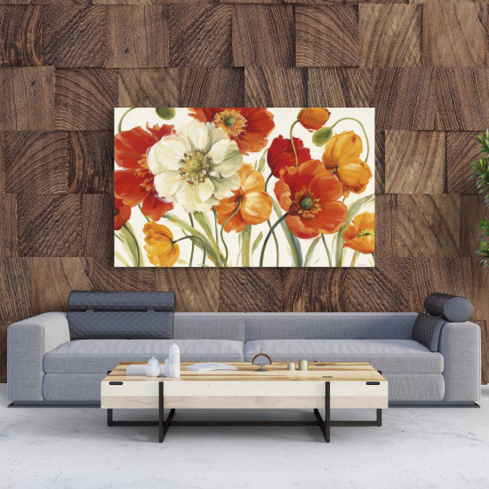 Tablou Canvas Poppies Melody I by Winston Porter