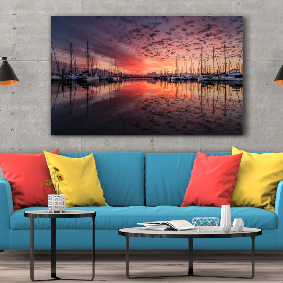 Tablou Canvas Port de Saint Raphael