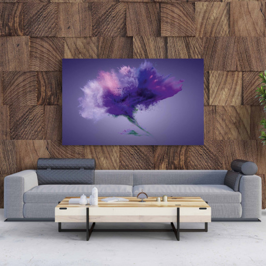 Tablou Canvas Purple Explosion