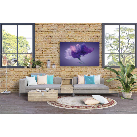 Tablou Canvas Purple Explosion