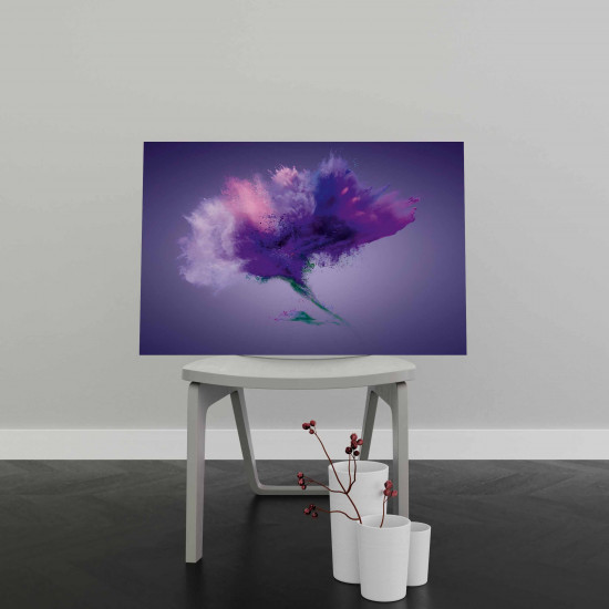 Tablou Canvas Purple Explosion
