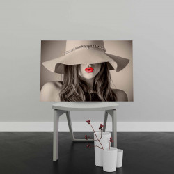 Tablou Canvas Red Lips