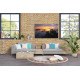 Tablou Canvas Rocks in Ocean on Sunset