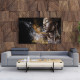 Tablou Canvas Silver and Gold Make-up and Body