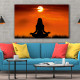 Tablou Canvas Sunrise Yoga