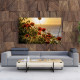 Tablou Canvas Sunset with Poppy Flowers