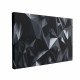 Tablou Canvas Abstract Black Crystal Background