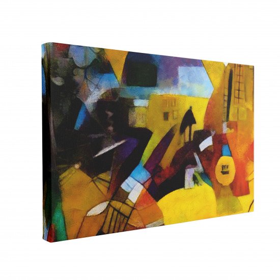 Tablou Canvas Alternative Reproductions Of Famous Paintings By Picasso