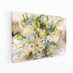 Tablou Canvas Bouquet of White Roses