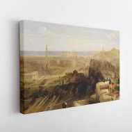 Tablou Canvas Edinburgh from the Castle by David Roberts