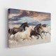 Tablou Canvas Five Horse Run