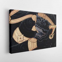 Tablou Canvas Gold Animal Spirit