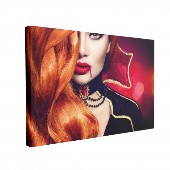 Tablou Canvas Halloween Vampire Woman