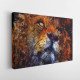 Tablou Canvas Lion Sauvage