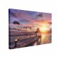 Tablou Canvas Maldives Sunset