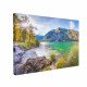 Tablou Canvas Morning on the Bohinj Lake