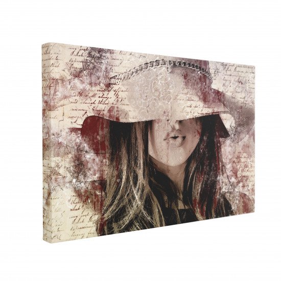 Tablou Canvas Mysterious Woman Tablou Canvas Mysterious Woman