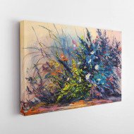 Tablou Canvas Painted Flowers