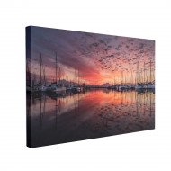 Tablou Canvas Port de Saint Raphael Tablou Canvas Port de Saint Raphael