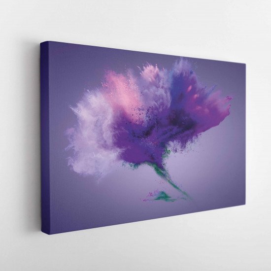 Tablou Canvas Purple Explosion