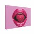 Tablou Canvas Raspberry Lip