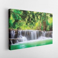 Tablou Canvas Tropical Waterfall