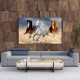 Tablou Canvas Three Horse in Desert