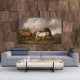 Tablou Canvas Three Horses in a Stormy Landscape by Charles Towne