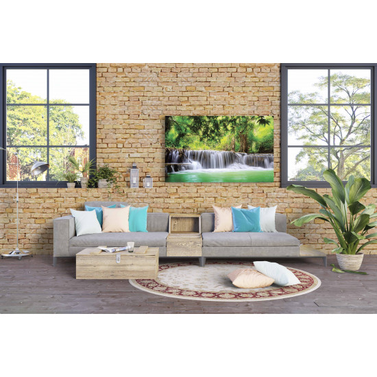 Tablou Canvas Tropical Waterfall Tablou Canvas Tropical Waterfall
