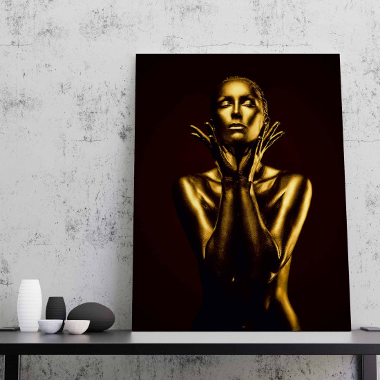 Tablou Canvas Gold Woman Tablou Canvas Gold Woman