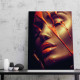 Tablou Canvas Orange Face Tablou Canvas Orange Face