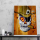 Tablou Canvas Skull and Crossbones