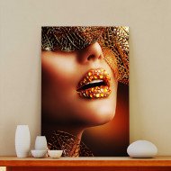 Tablou Canvas Luxury Golden Makeup Tablou Canvas Luxury Golden Makeup