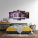 Tablou MultiCanvas 5 piese Pink Waterfall