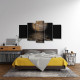 Tablou MultiCanvas 5 piese Planet Mars Tablou MultiCanvas 5 piese Planet Mars