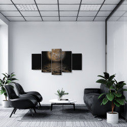 Tablou MultiCanvas 5 piese Planet Mars