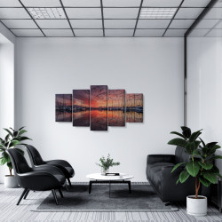 Tablou MultiCanvas 5 piese Port de Saint Raphael Tablou MultiCanvas 5 piese Port de Saint Raphael