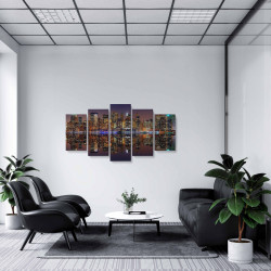 Tablou MultiCanvas 5 piese American Wealth
